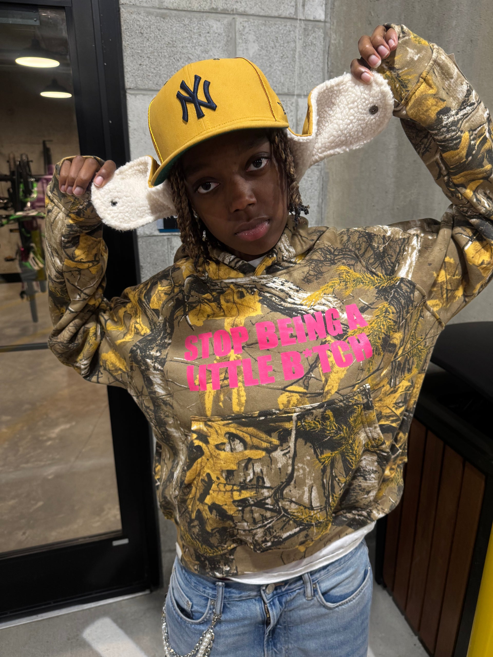 PINK "SBALB" HOODIE