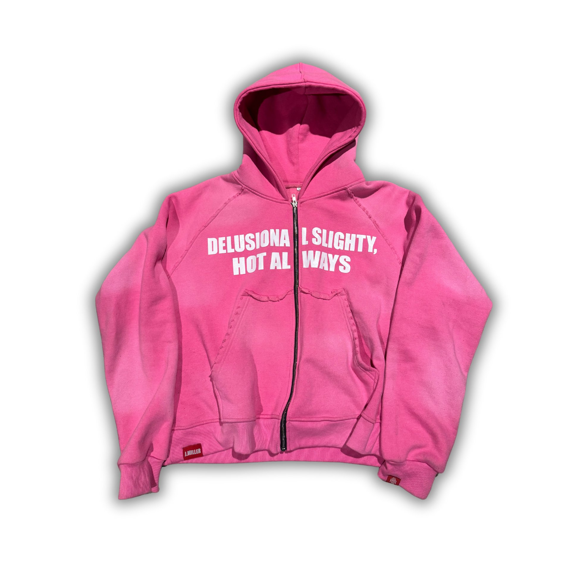 PINK "DSHA" ZIP UP