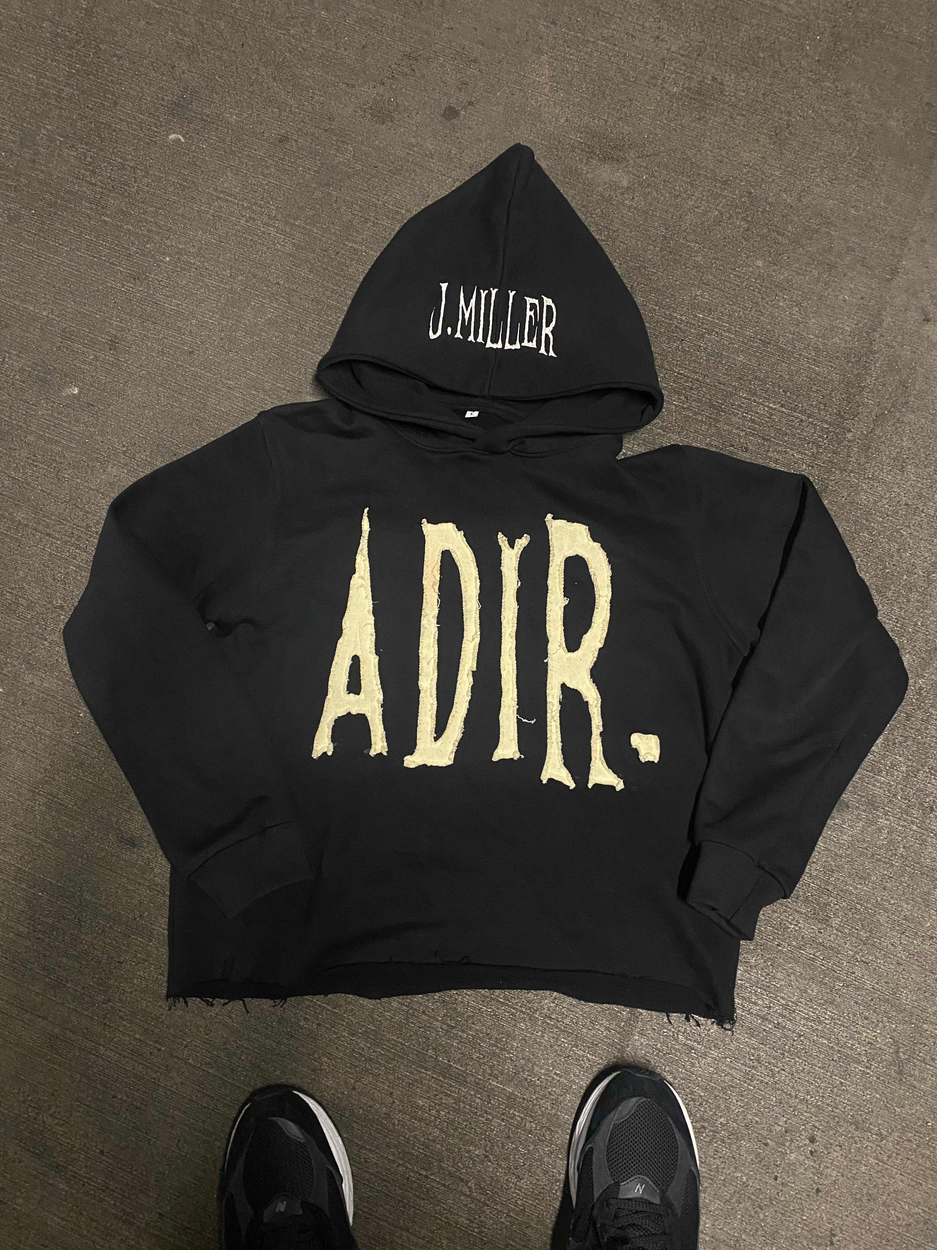 DISTRESSED ADIR. HOODIE