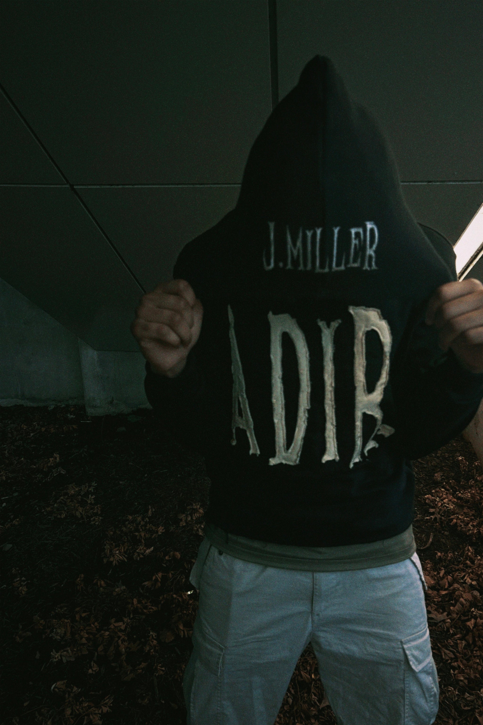 DISTRESSED ADIR. HOODIE