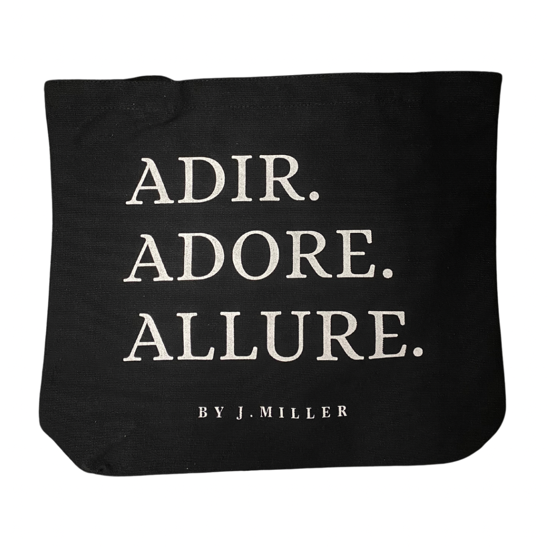 BLACK ADIR. TOTE BAG