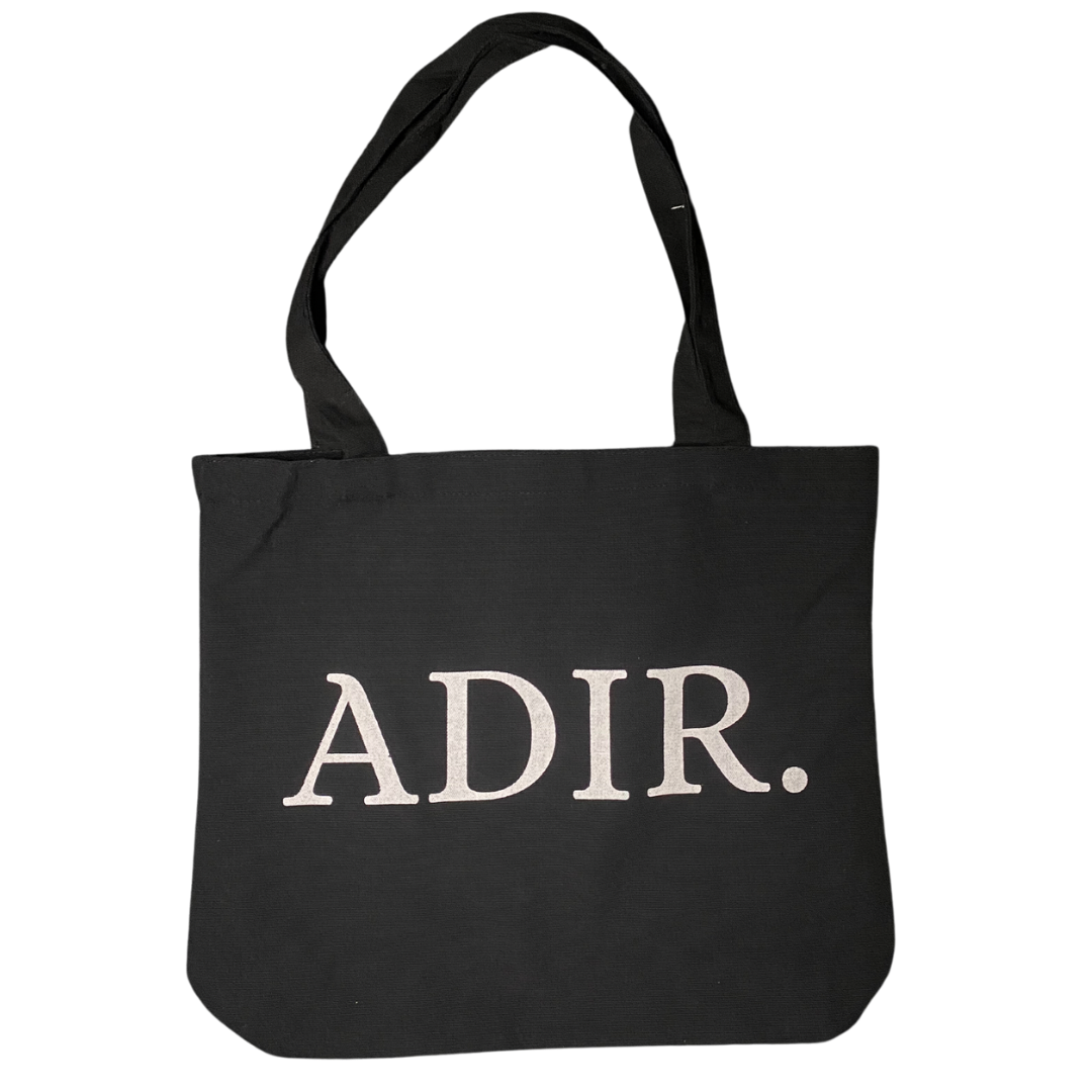 BLACK ADIR. TOTE BAG